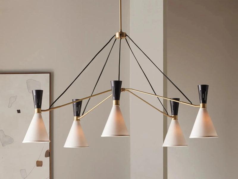 Ramsey 5-Light Round Chandelier - King Lamps