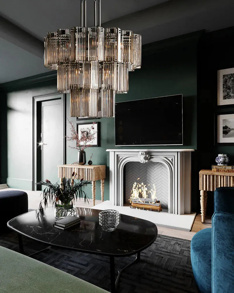 Delsie Round Chandelier - King Lamps