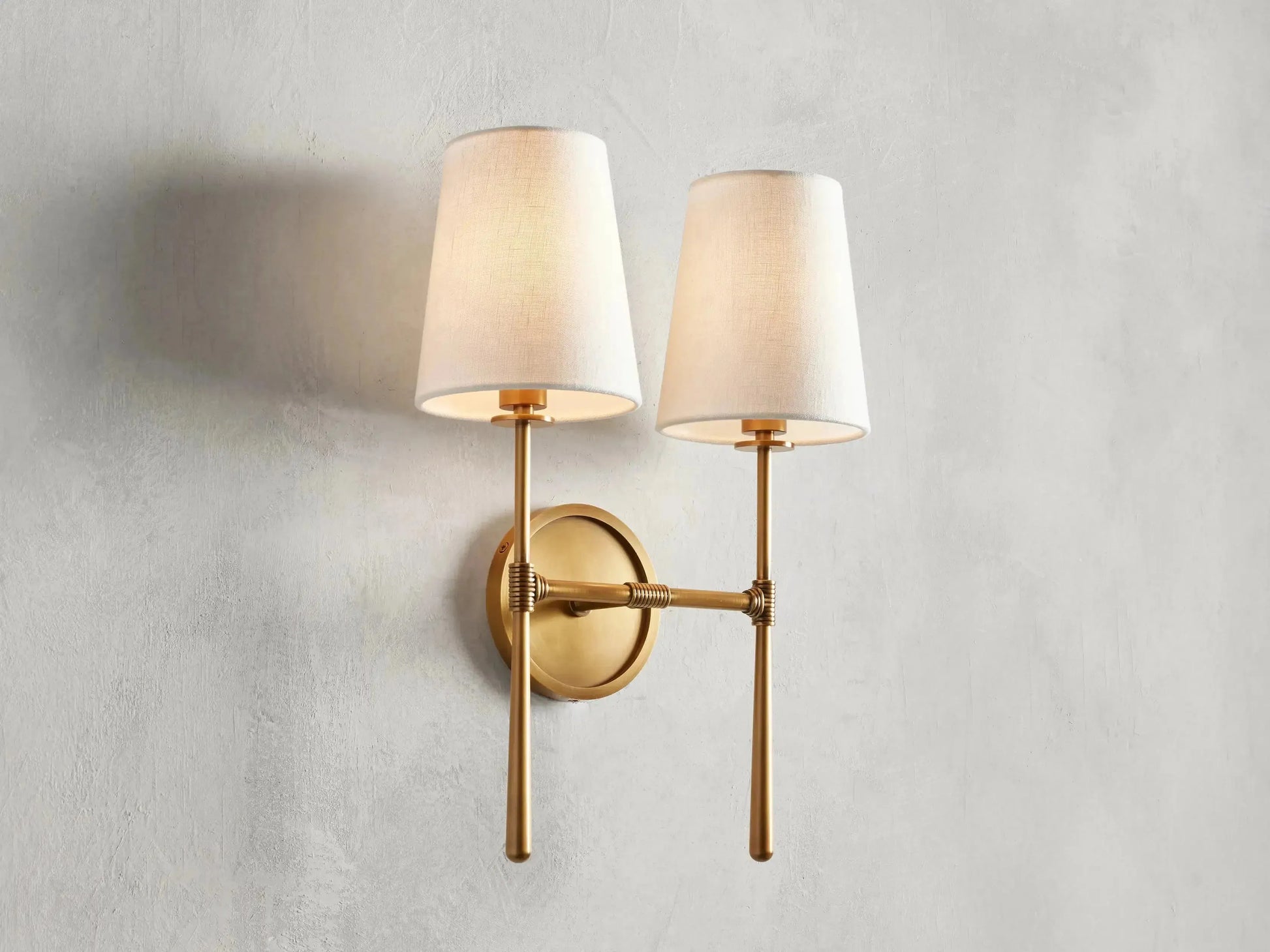 Rhodes 2-Light Wall Sconce - King Lamps