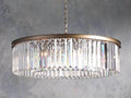 Leyland Crystal Round Chandelier - King Lamps