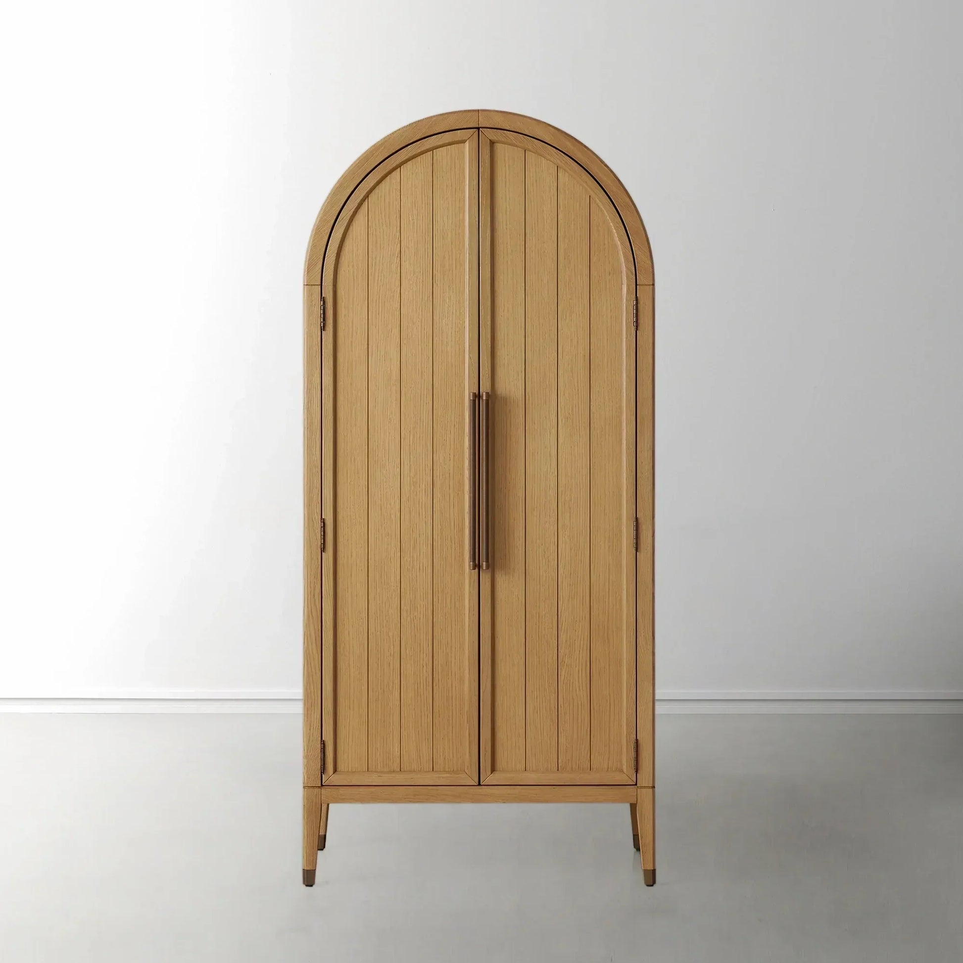 Hattie Accent Cabinet in Oak 36"W 46"W - King Lamps