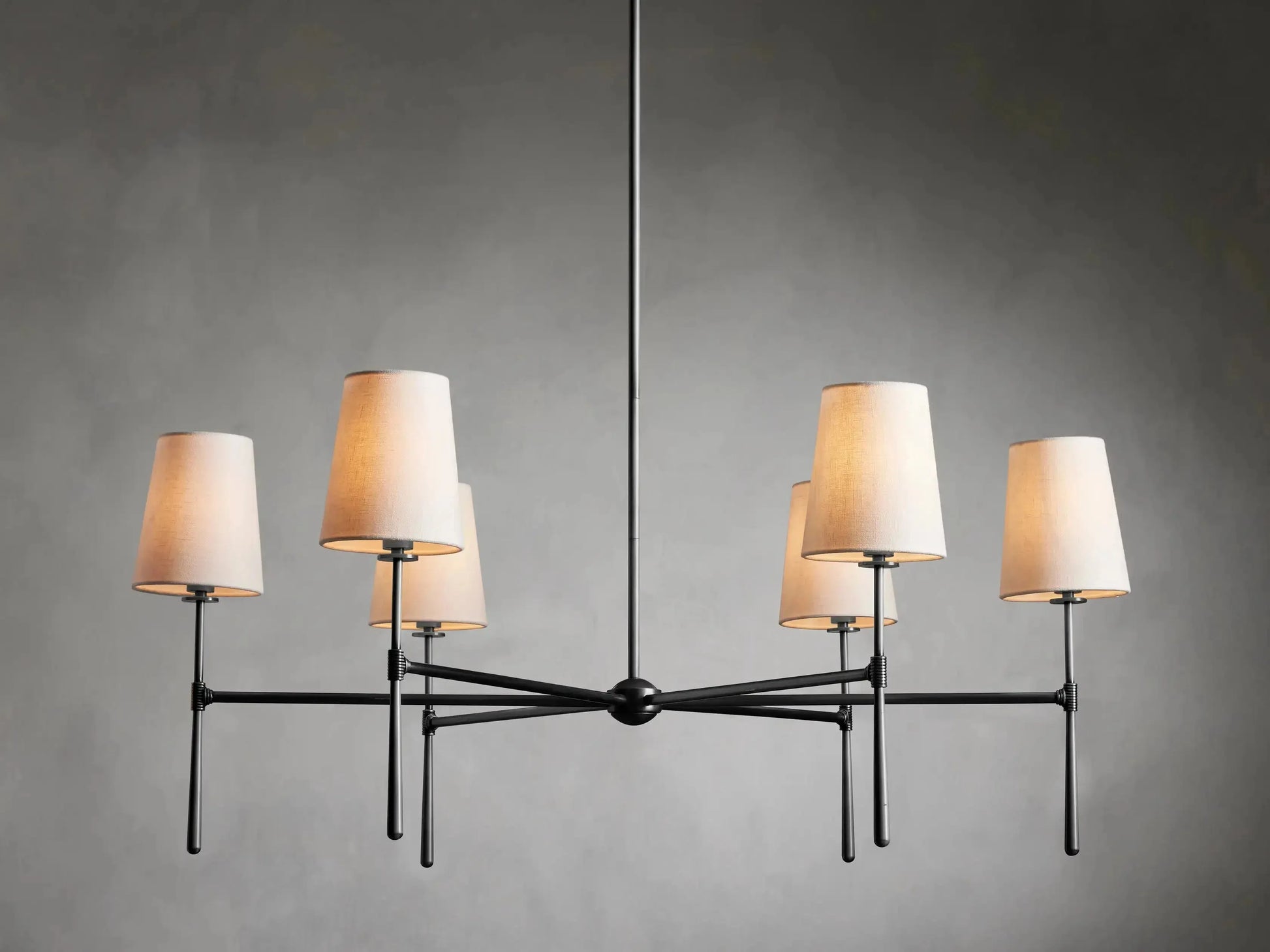 Rhodes Round Chandelier 4/6 Light - King Lamps