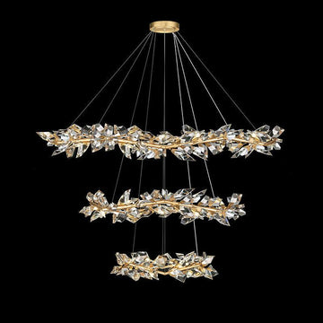 Addison 71" Crystal Chandelier - King Lamps