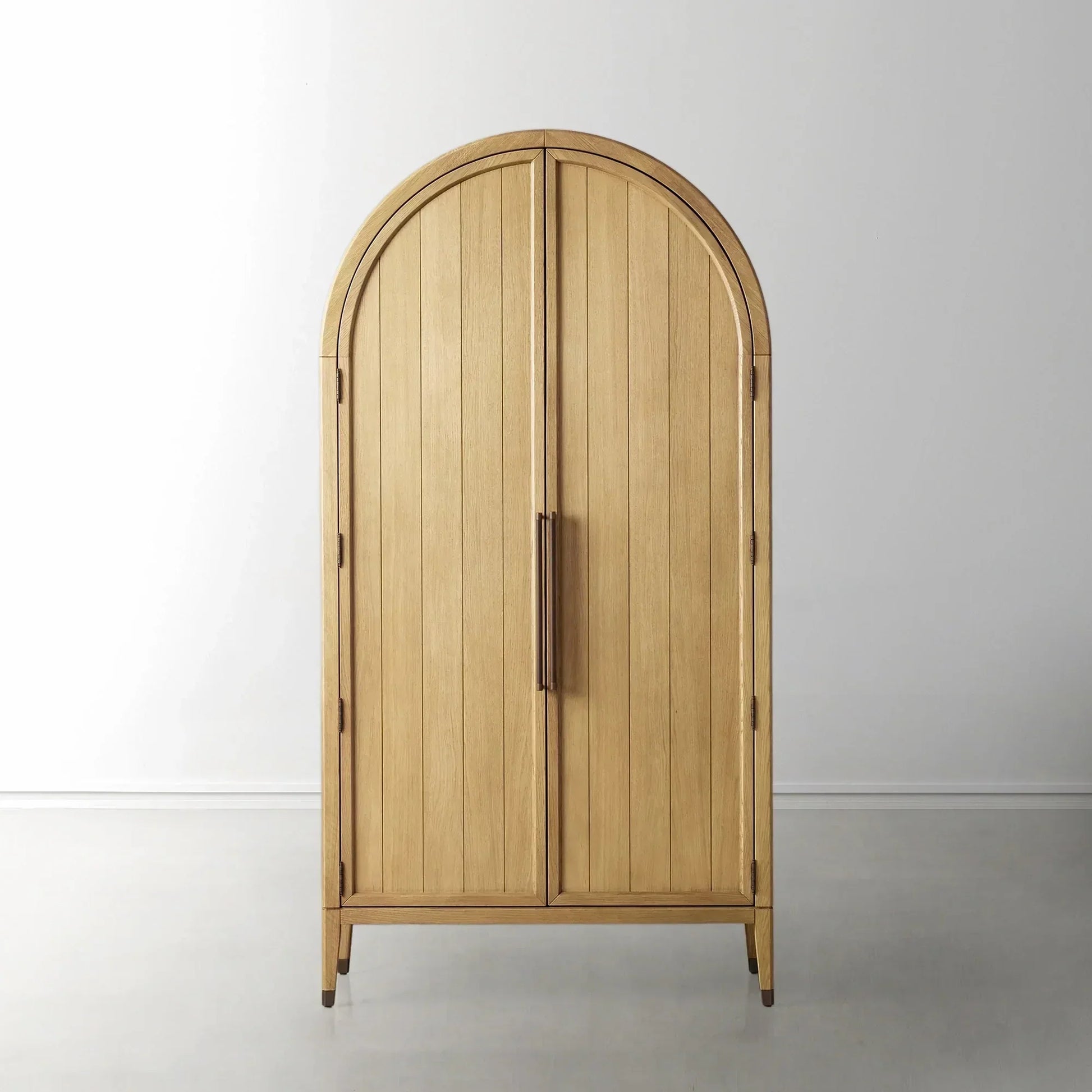 Hattie Accent Cabinet in Oak 36"W 46"W - King Lamps