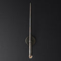 Aquitain Tapered Tubular Slender Torch Wall Sconce - King Lamps