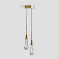 Soltaire Crystal Pendant 1 light 2 lights - King Lamps