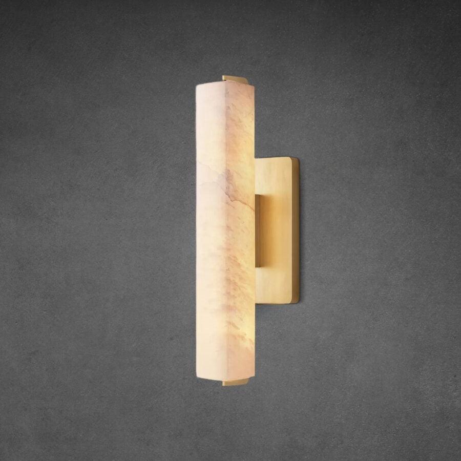 Auduben Alabaster Single Sconce - King Lamps