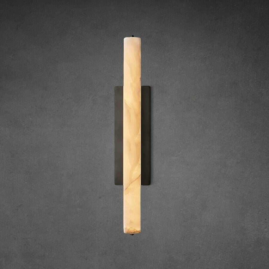 Auduben Alabaster Single Sconce - King Lamps