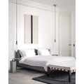 Soltaire Crystal Pendant 1 light 2 lights - King Lamps