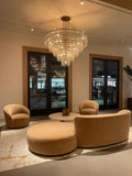 Marigan Crystal 3-Tier Round Chandelier 36
