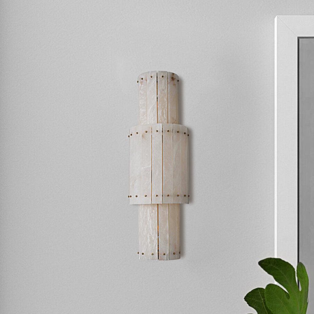 San Marco Alabaster Grand Round Sconce - King Lamps