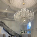 Extra Large Classic Traditional Crystal Chandelier 60/72/90 Lights for Hotel, Showroom, Foyer , Wedding Hall,Coffee Shop - King Lamps