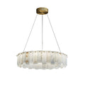 Halos Alabaster Round/Square Chandelier - King Lamps