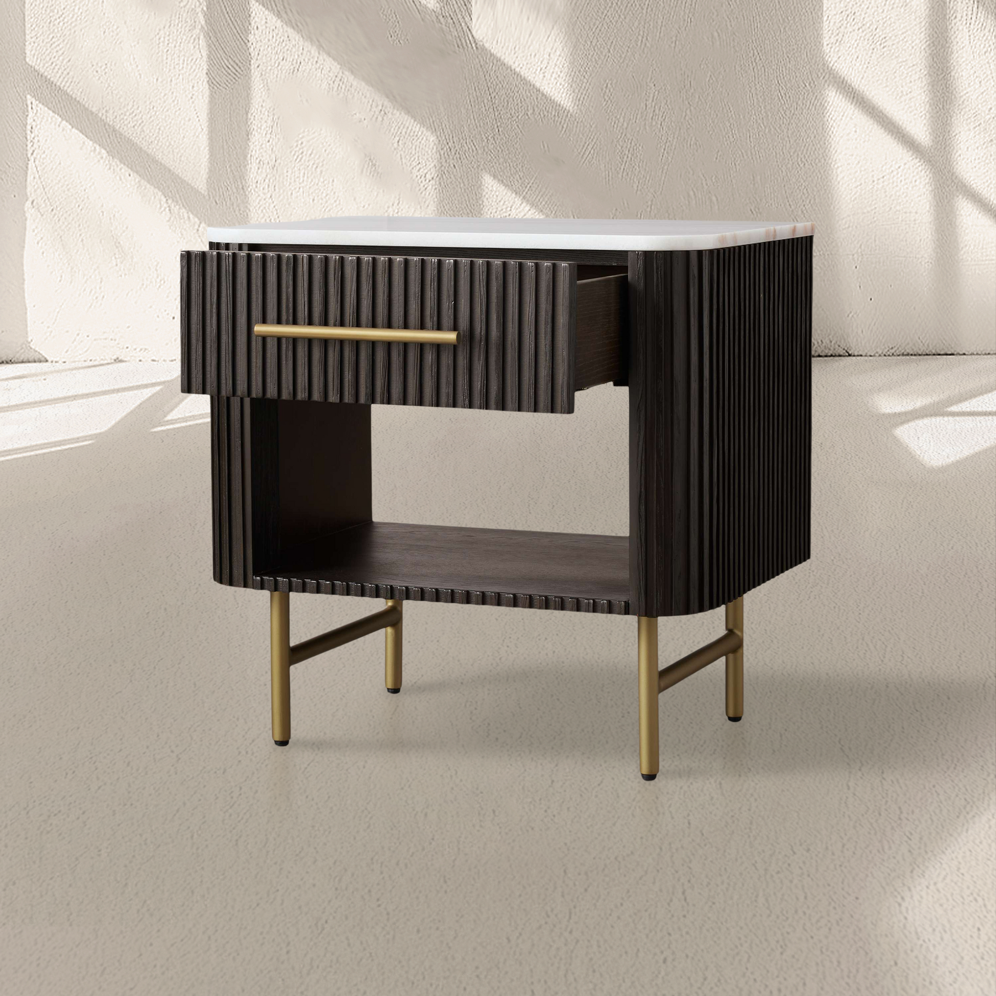 Finnley Open Nightstand