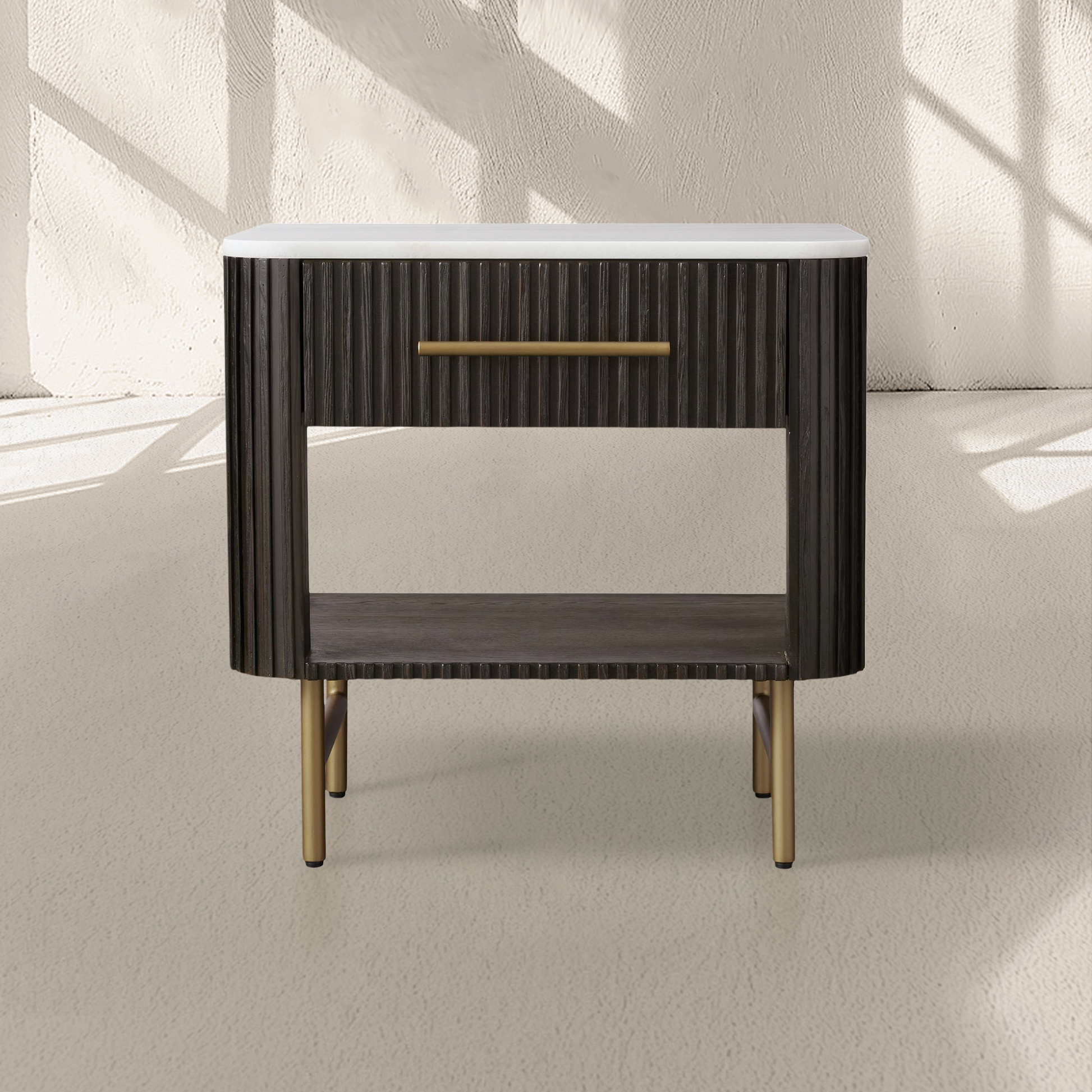 Finnley Open Nightstand