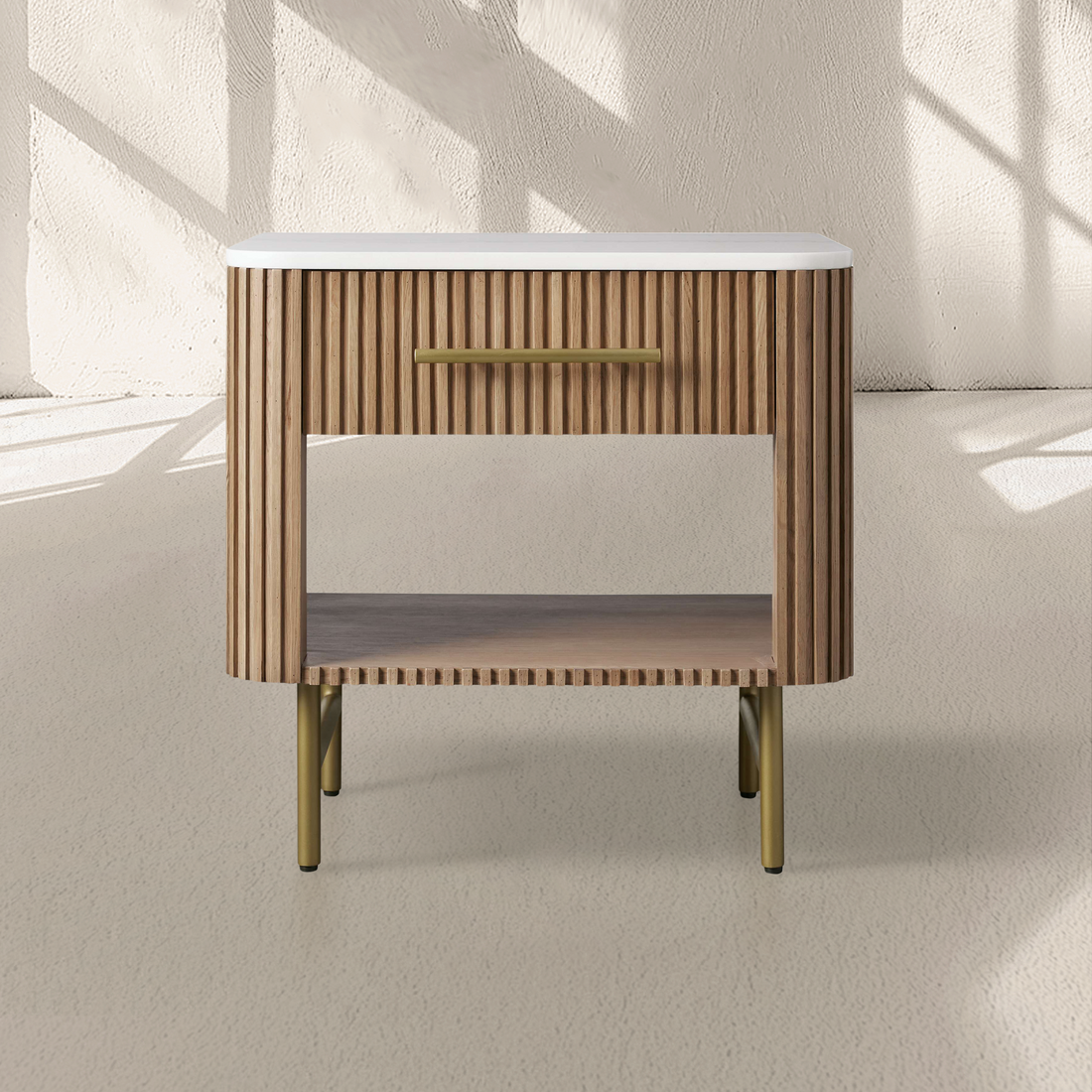 Finnley Open Nightstand