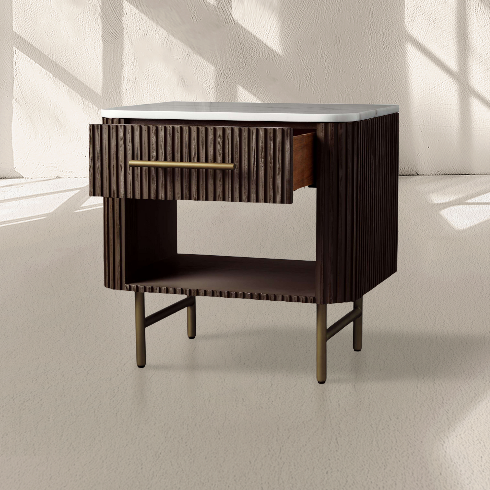 Finnley Open Nightstand