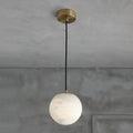 Modern Luxury Alabaster Ball Pendant Light, Island Mini Pendant Light - King Lamps