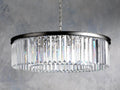 Leyland Crystal Round Chandelier - King Lamps