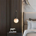 Phoenix Alabaster Sphere Pendant Light, Modern Pendant Lighting - King Lamps