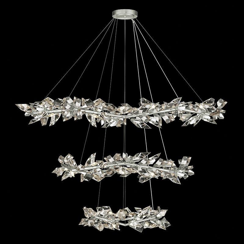 Addison 71" Crystal Chandelier - King Lamps