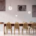 Hailey Alabaster Raindrop Pendant Lighting, Dining Table Pendant - King Lamps