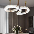Beverly Designer Contemporary Alabaster Chandelier for Living Room - King Lamps