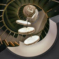 Alabaster Disc Pendant Light - King Lamps