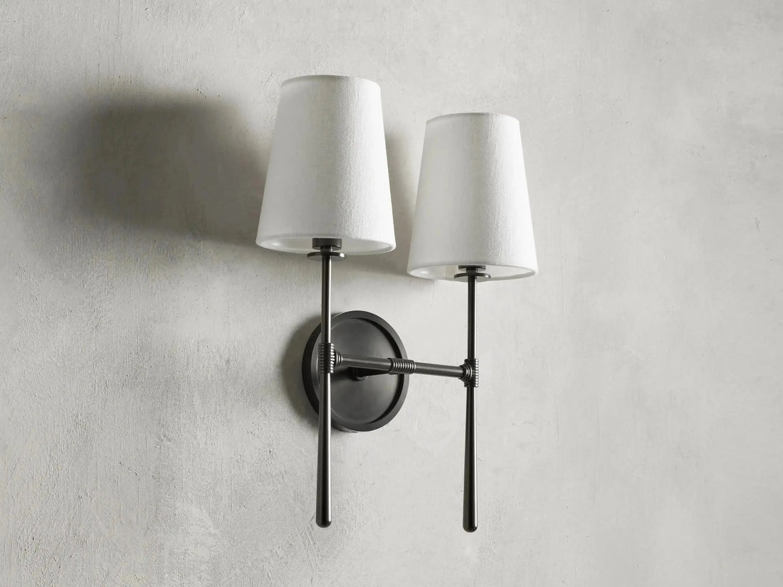 Rhodes 2-Light Wall Sconce - King Lamps