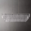 Sirene Glass Rectangular Chandelier 77