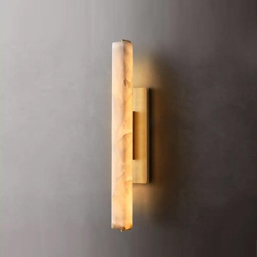 Auduben Alabaster Single Sconce - King Lamps