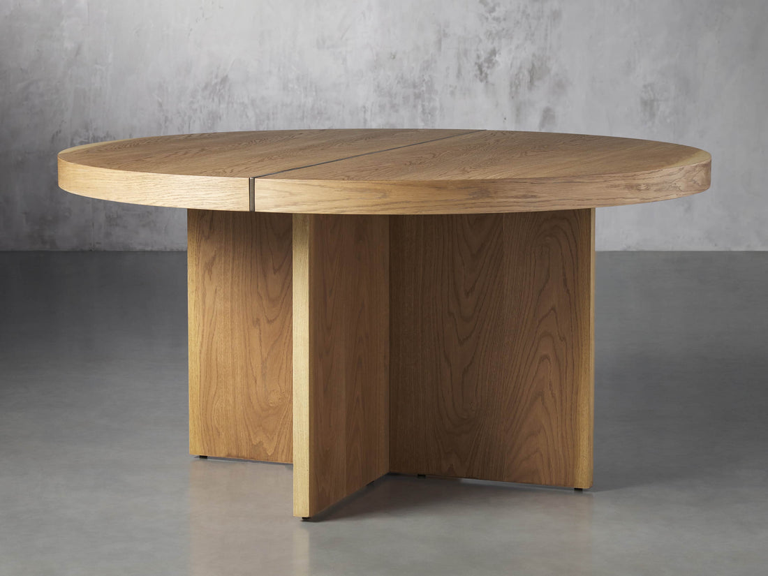 Mihaela Round Dining Table - King Lamps