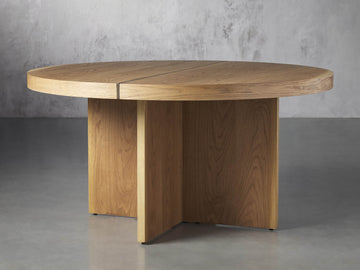 Mihaela Round Dining Table - King Lamps
