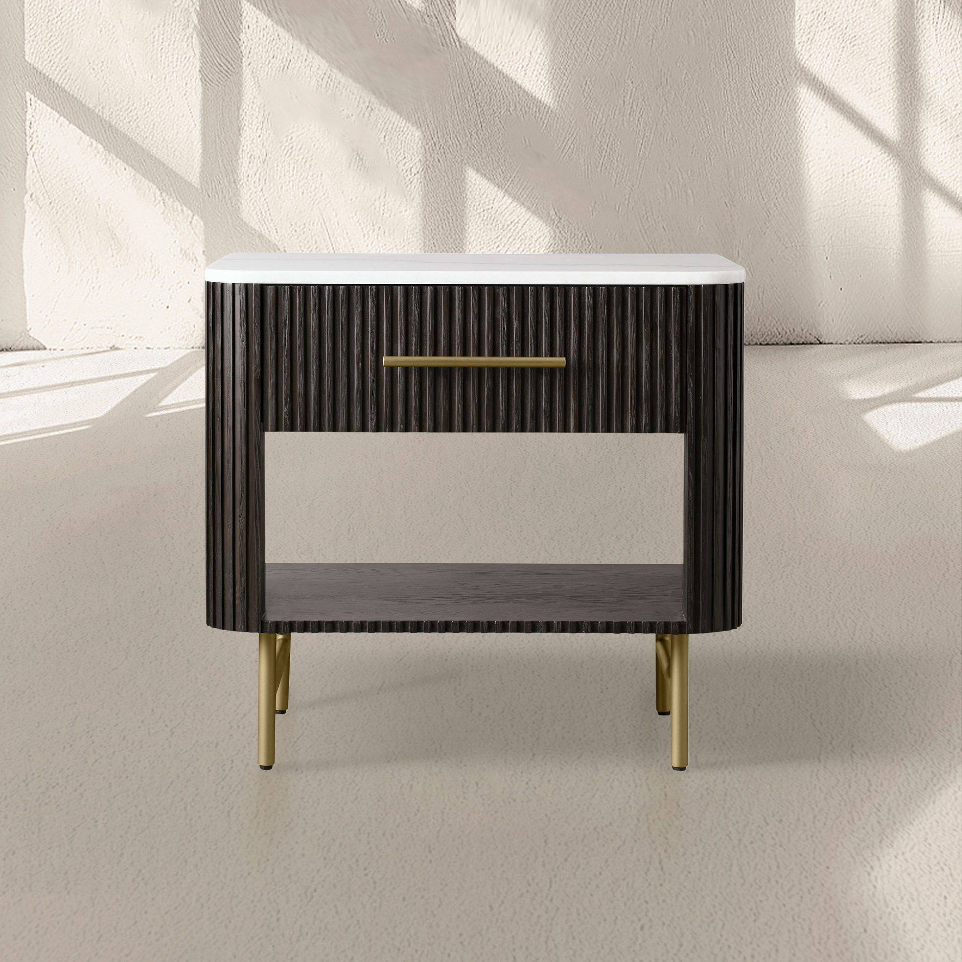 Finnley Open Nightstand