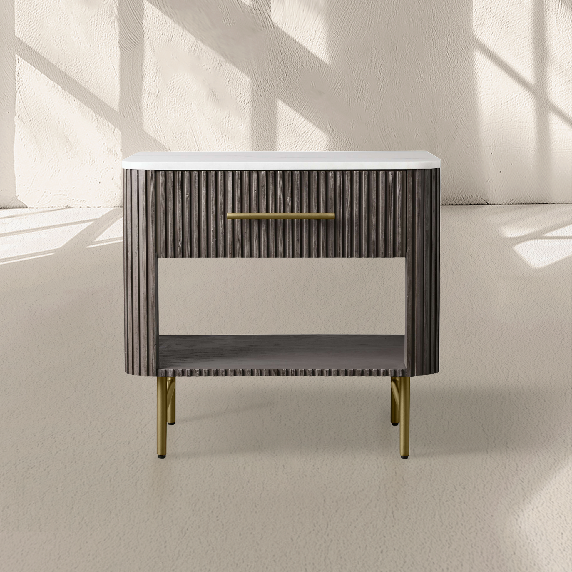 Finnley Open Nightstand