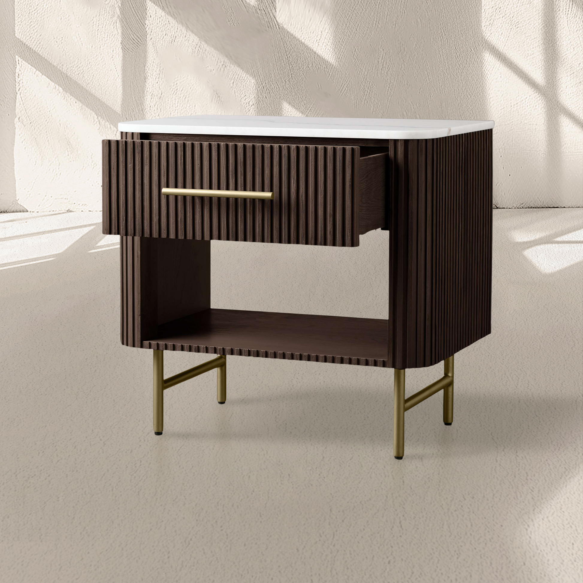 Finnley Open Nightstand