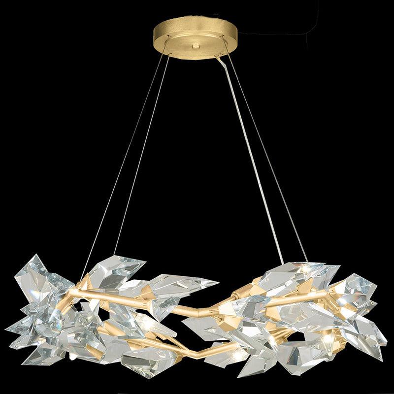 Addison 34" Crystal Chandelier - King Lamps