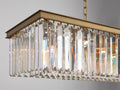 Leyland Crystal Rectangular Chandelier 60''72'' - King Lamps