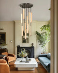Audubon Alabaster Round Chandelier 40