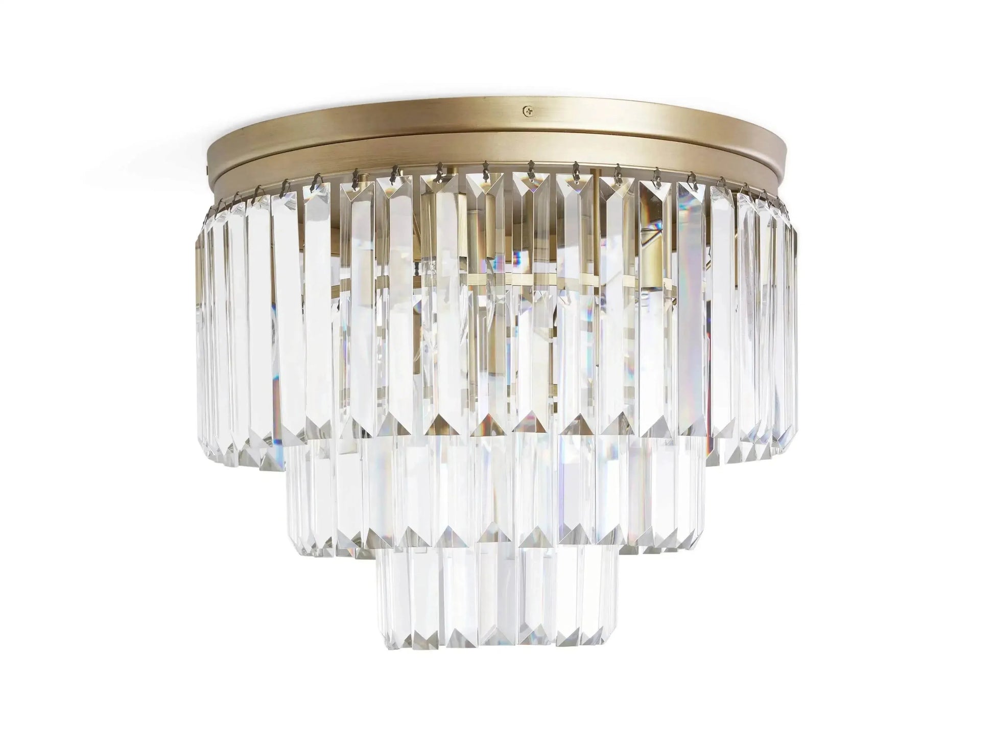 Leyland Crystal Flushmount - King Lamps