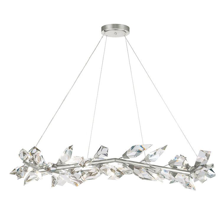 Addison 55" Round Crystal Chandelier - King Lamps