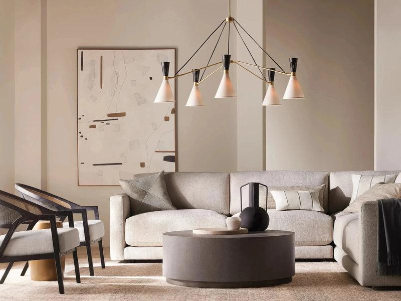 Ramsey 5-Light Round Chandelier - King Lamps
