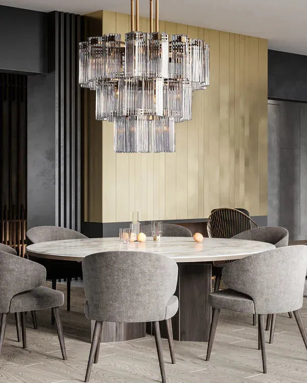 Delsie Round Chandelier - King Lamps