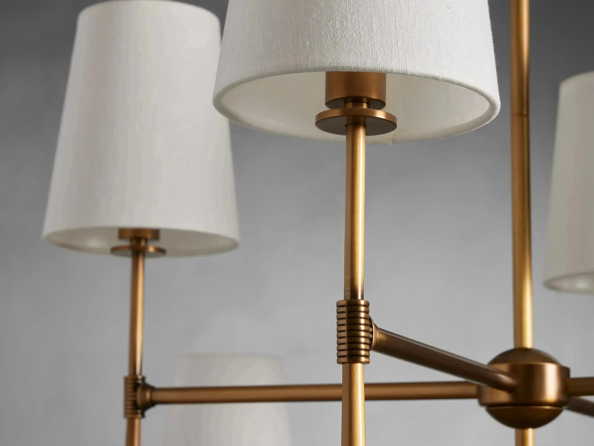 Rhodes 2-Tier Round Chandelier - King Lamps