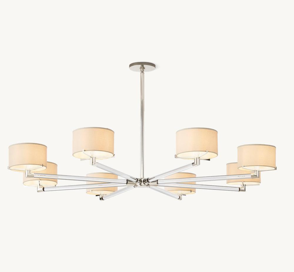 Truman Round Chandelier 60" - King Lamps