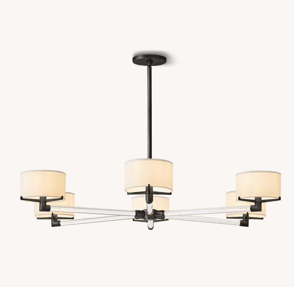 Truman Round Chandelier 48" - King Lamps