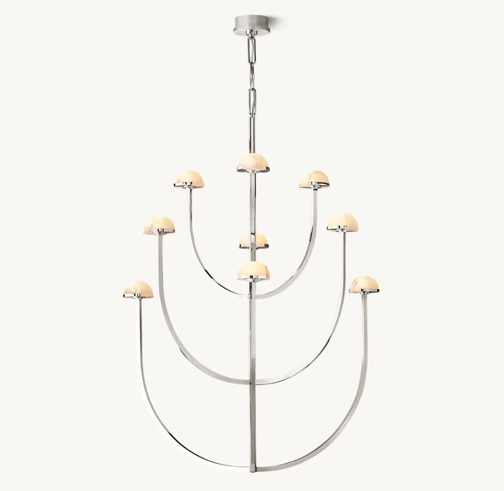 PEDRA ROUND CHANDELIER 40" - King Lamps