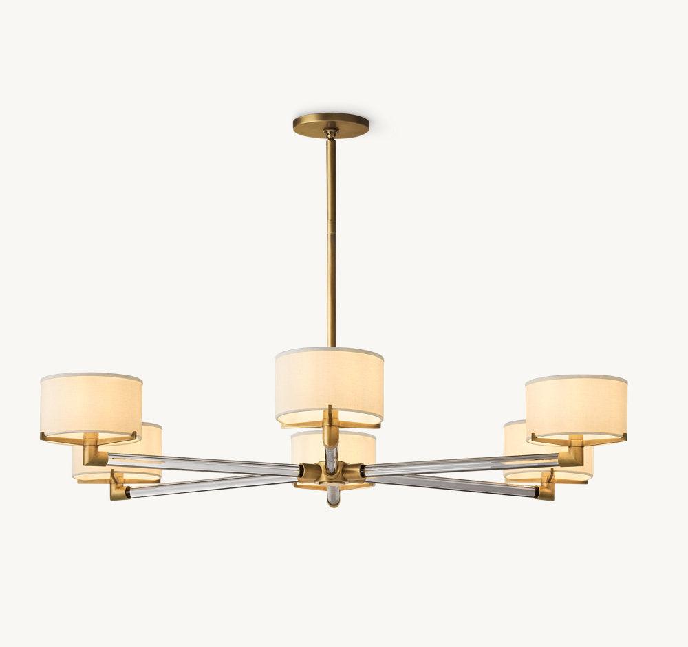 Truman Round Chandelier 48" - King Lamps