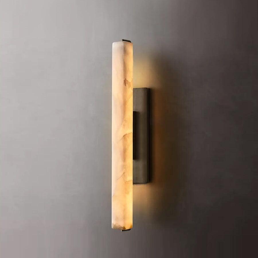 Auduben Alabaster Single Sconce - King Lamps