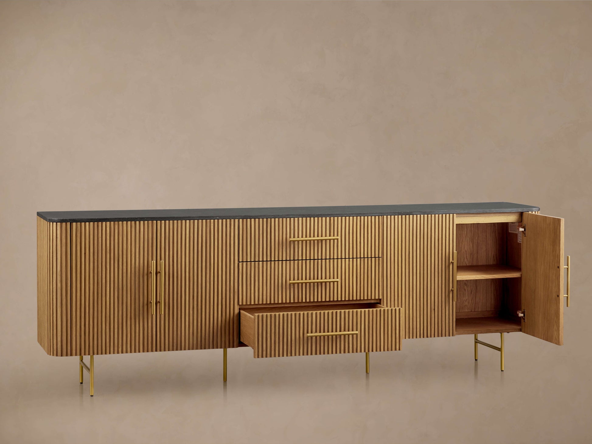 Finnley 100" Sideboard - King Lamps